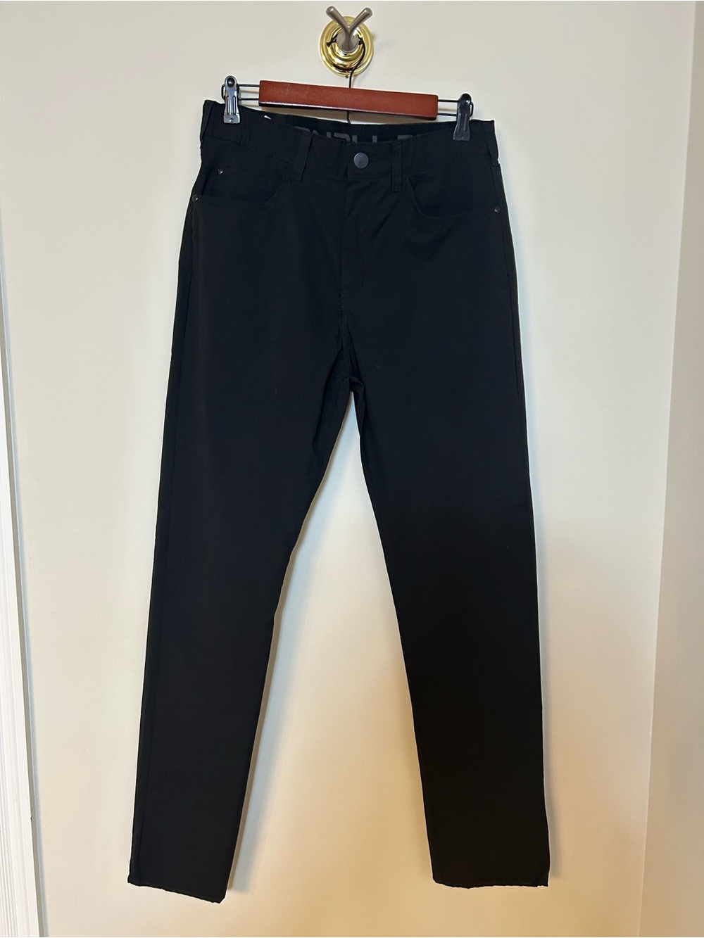 O'Neill Men's Black Slim Straight Pants